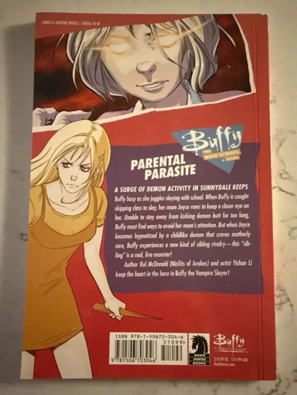 Buffy The Vampire Slayer: The High School Years - Parental Parasite